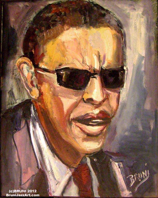 Barack Obama Painting by BRUNI