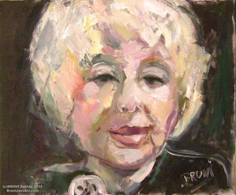Blossom Dearie Painting by BRUNI