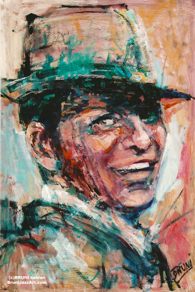 Frank Sinatra Painting by BRUNI