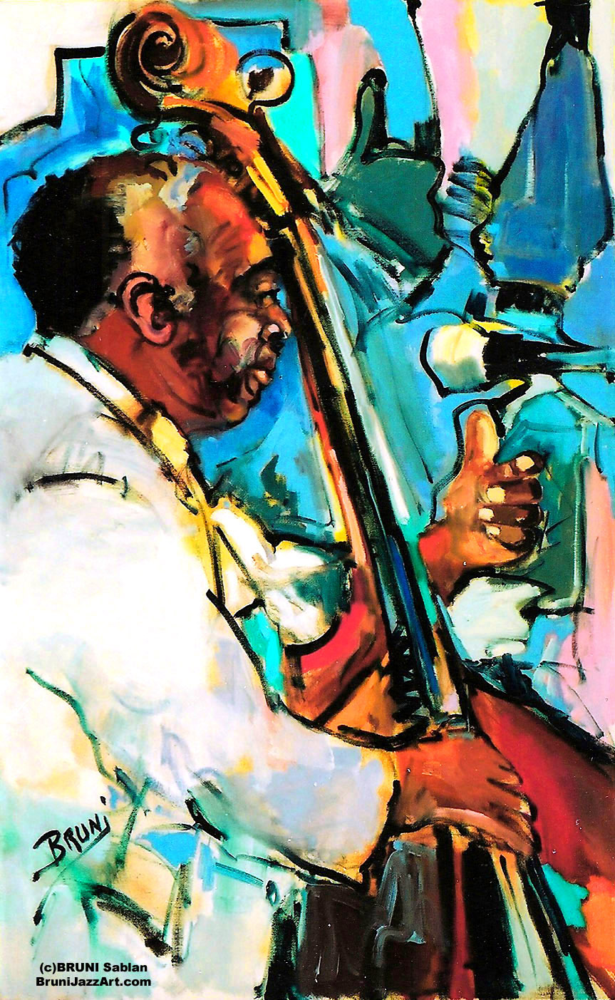 Milt Hinton by BRUNI