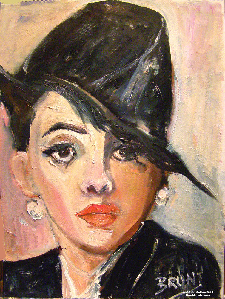 Judy Garland Painting by BRUNI