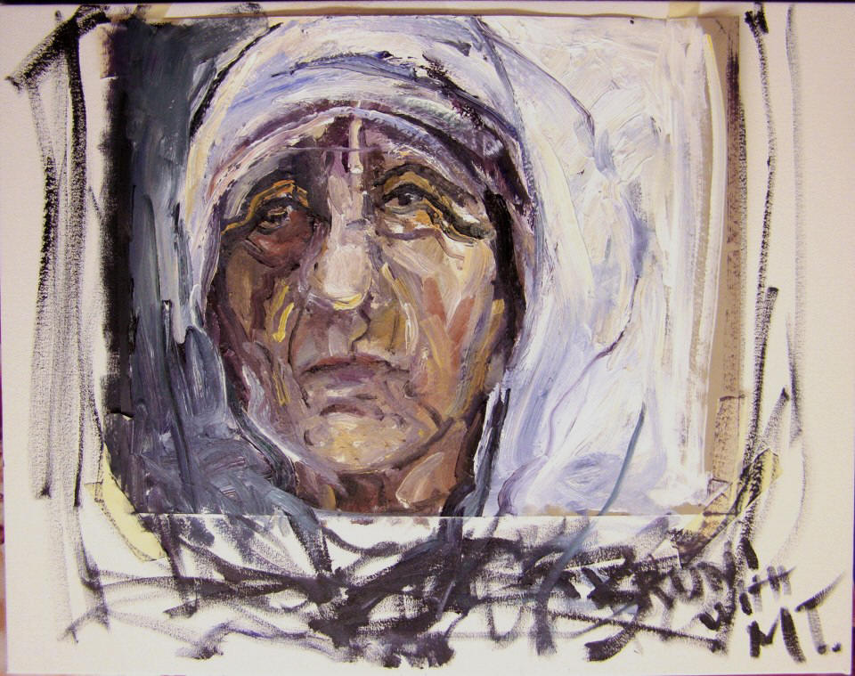 Mother Teresa Painting