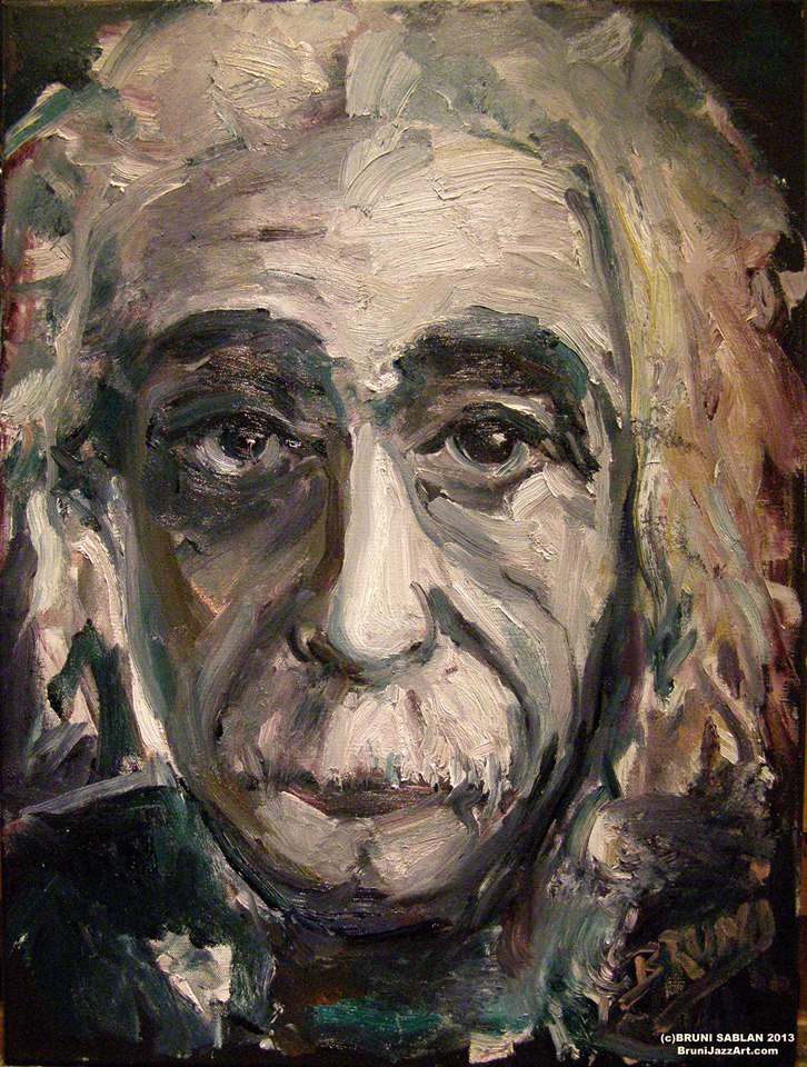Albert Einstein by BRUNI