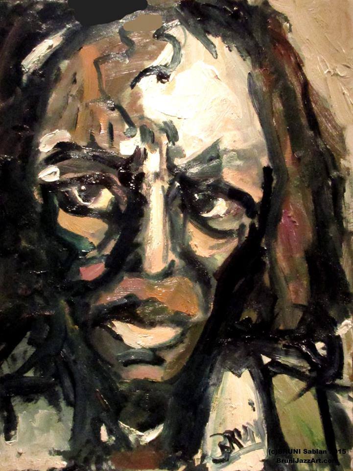 Miles Davis Painting