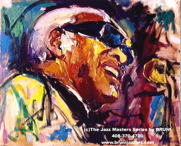 Ray Charles Painting