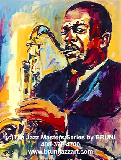 Coltrane,John,656,30x40,Playing left,copy.JPG (40349 bytes)