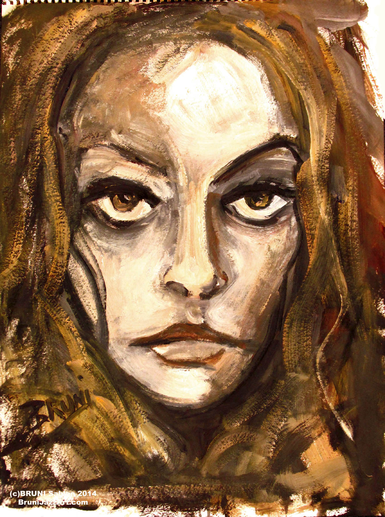 Maysa Painting by BRUNI