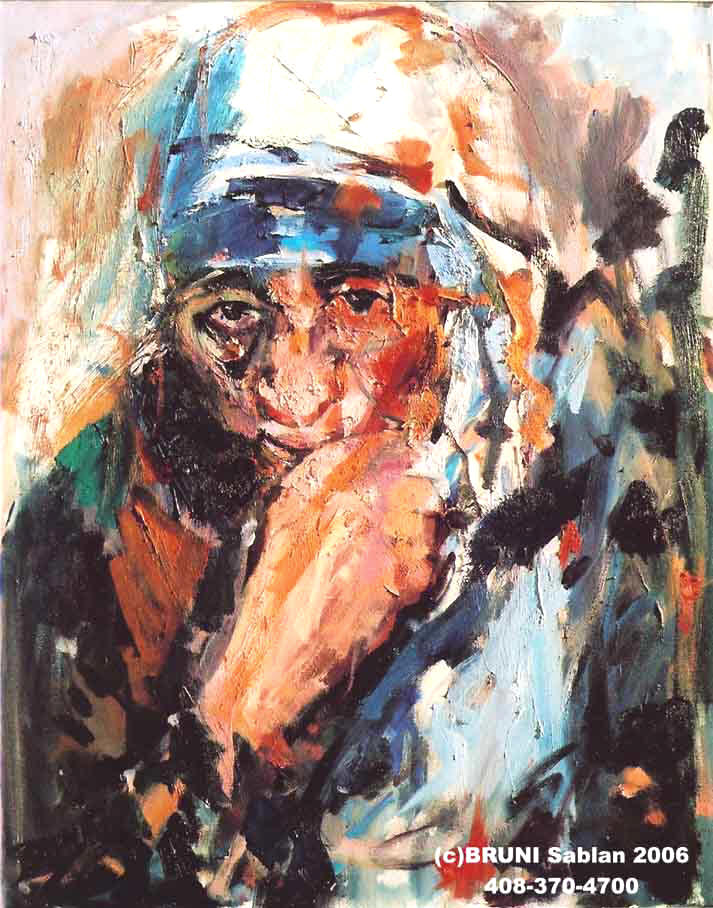 Mother Teresa Painting by BRUNI
